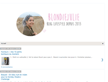 Tablet Screenshot of blondiejulie.com